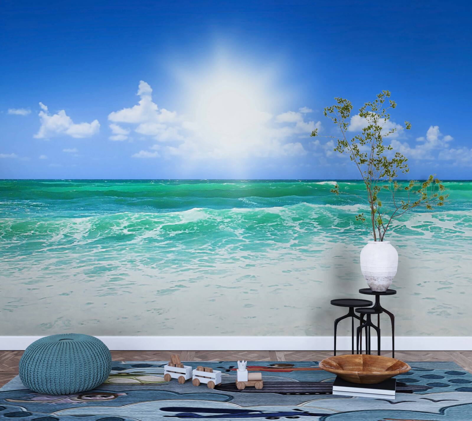 Fototapeta tropický príliv počas dňa