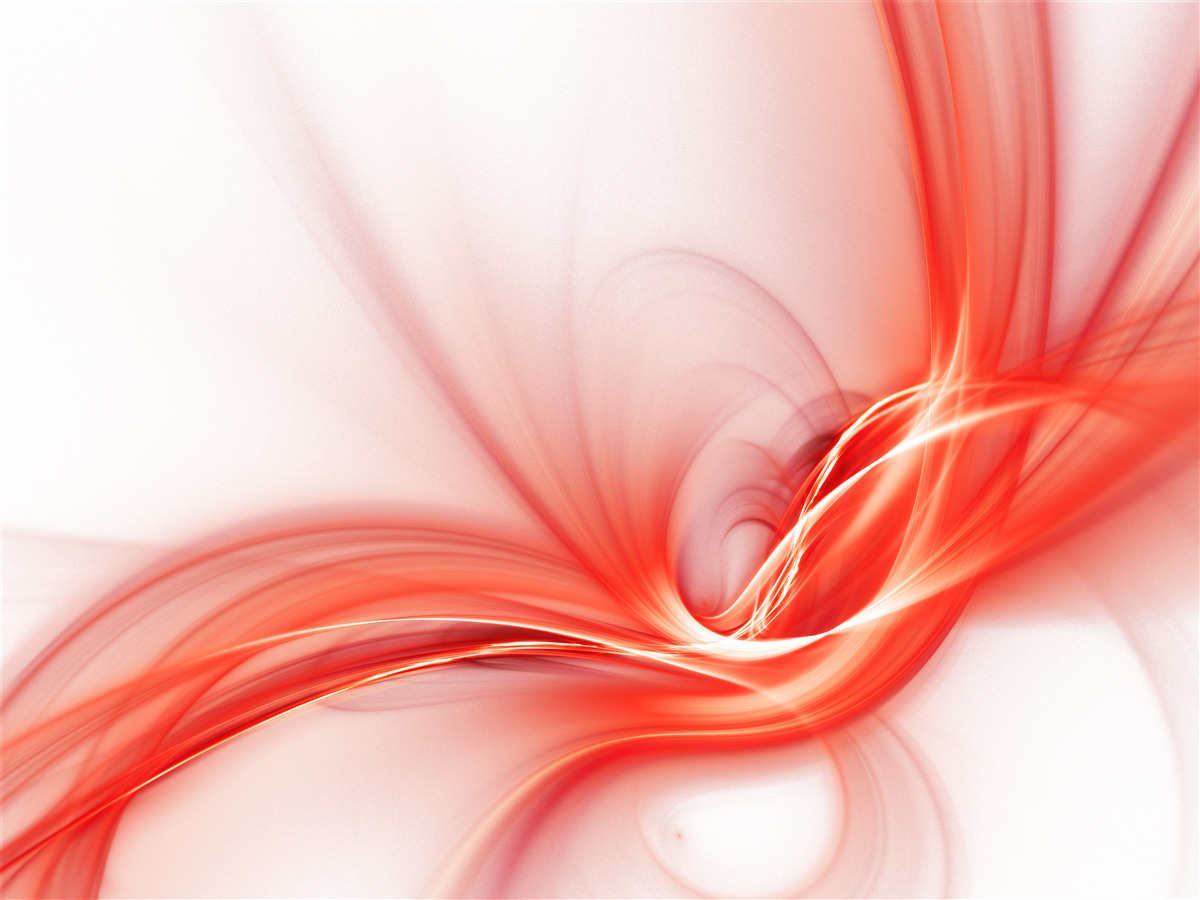 Fototapeta červený vzor na hodvábnom bielom pozadí