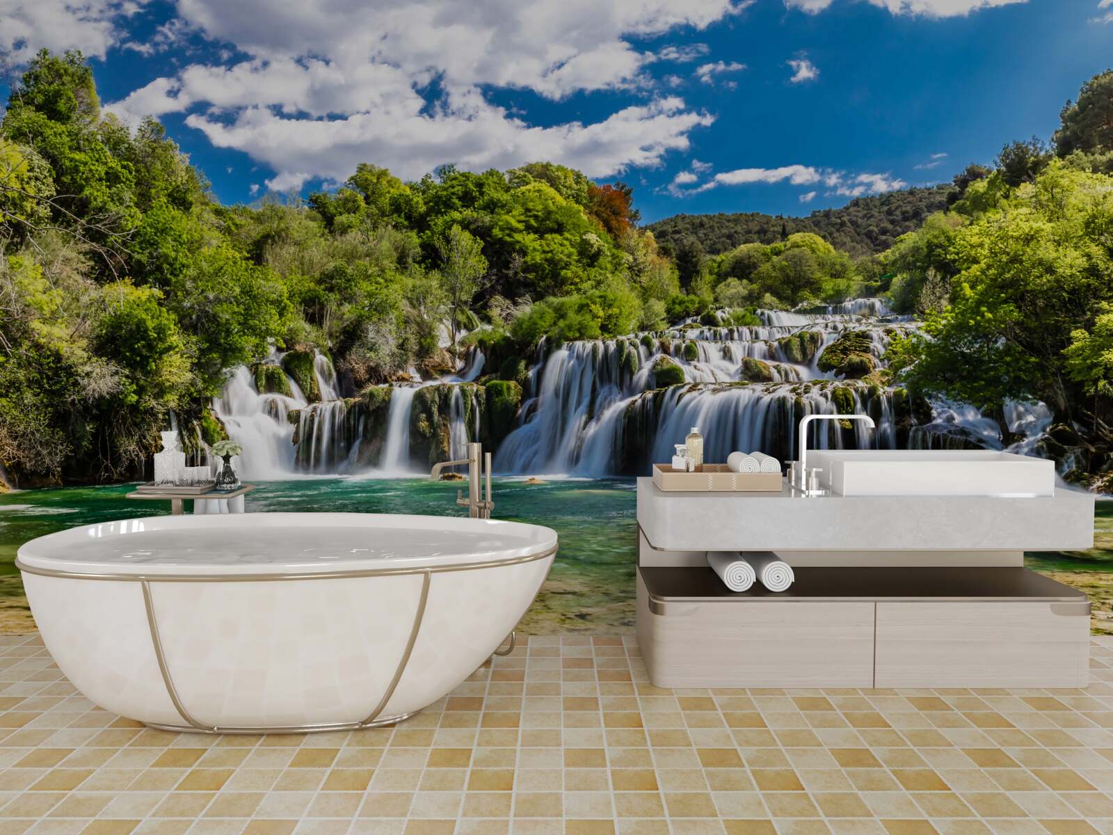 Fototapeta hydroizolácia v niektorých prilbách s pevnou strechou