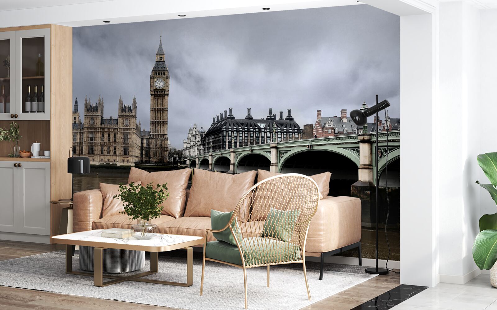 Fototapeta London Bridge cézium Temžu