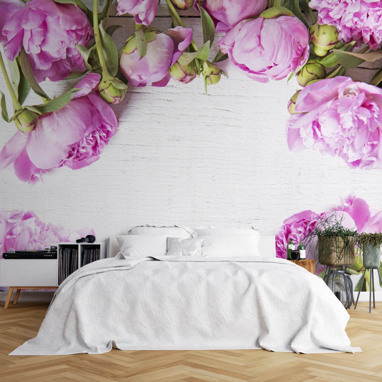 Fototapeta fialové kvety vo výzdobe