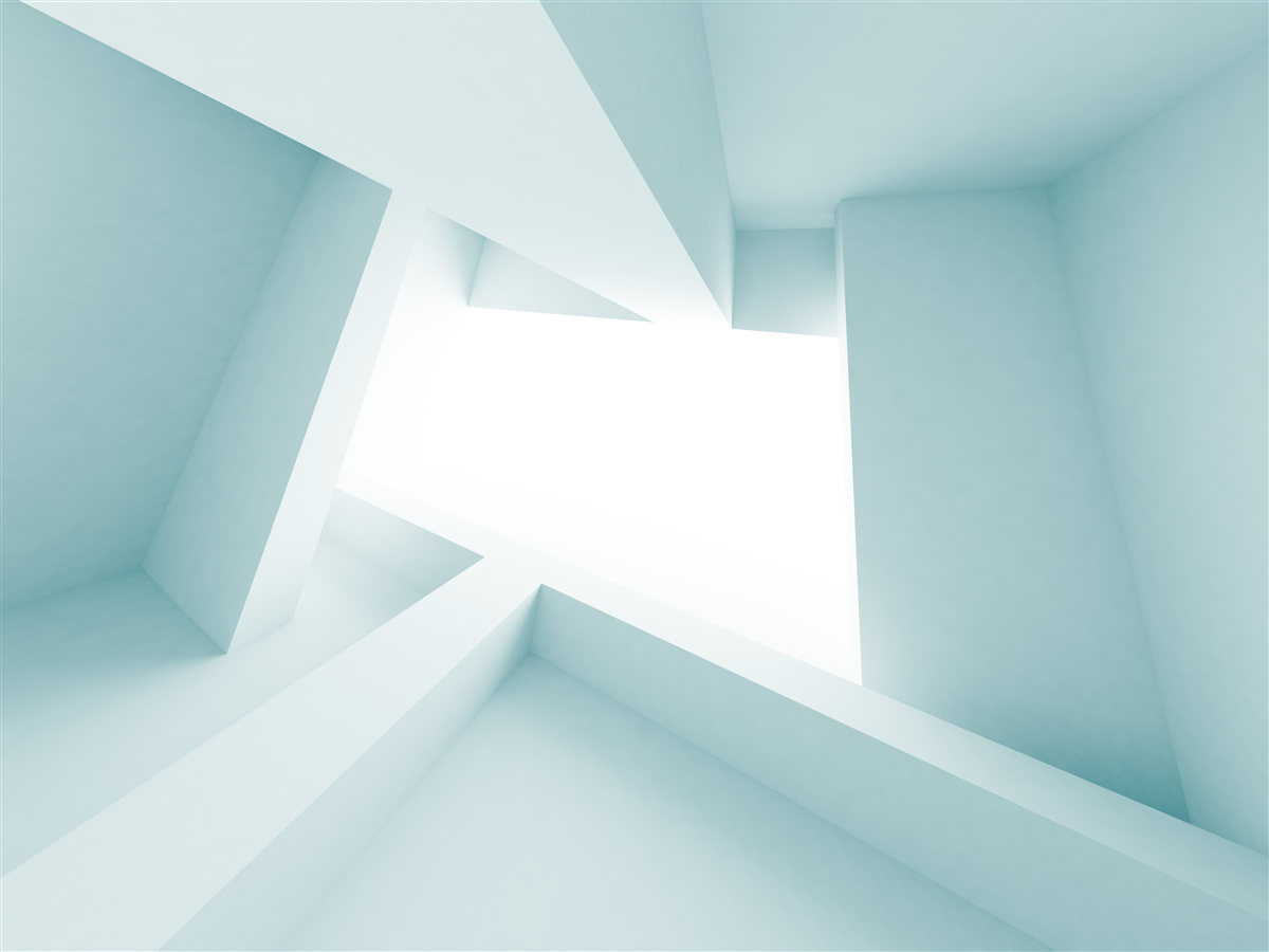 Fototapeta geometrické tvary v abstrakcii na diaľku