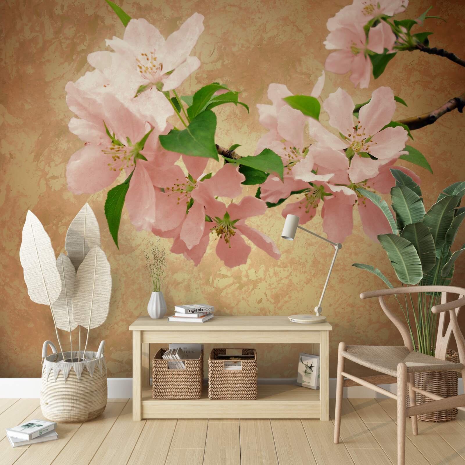 Fototapeta mladé, sladké kvety sakury