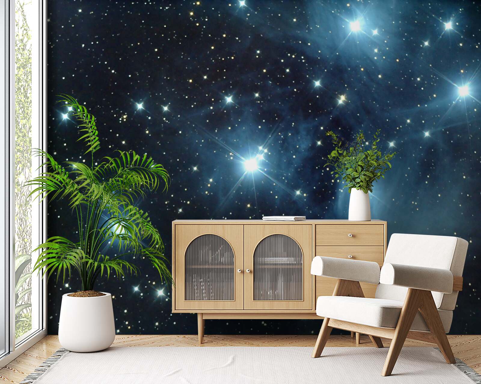 Fototapeta nebeských telies v nebeských galaxiách