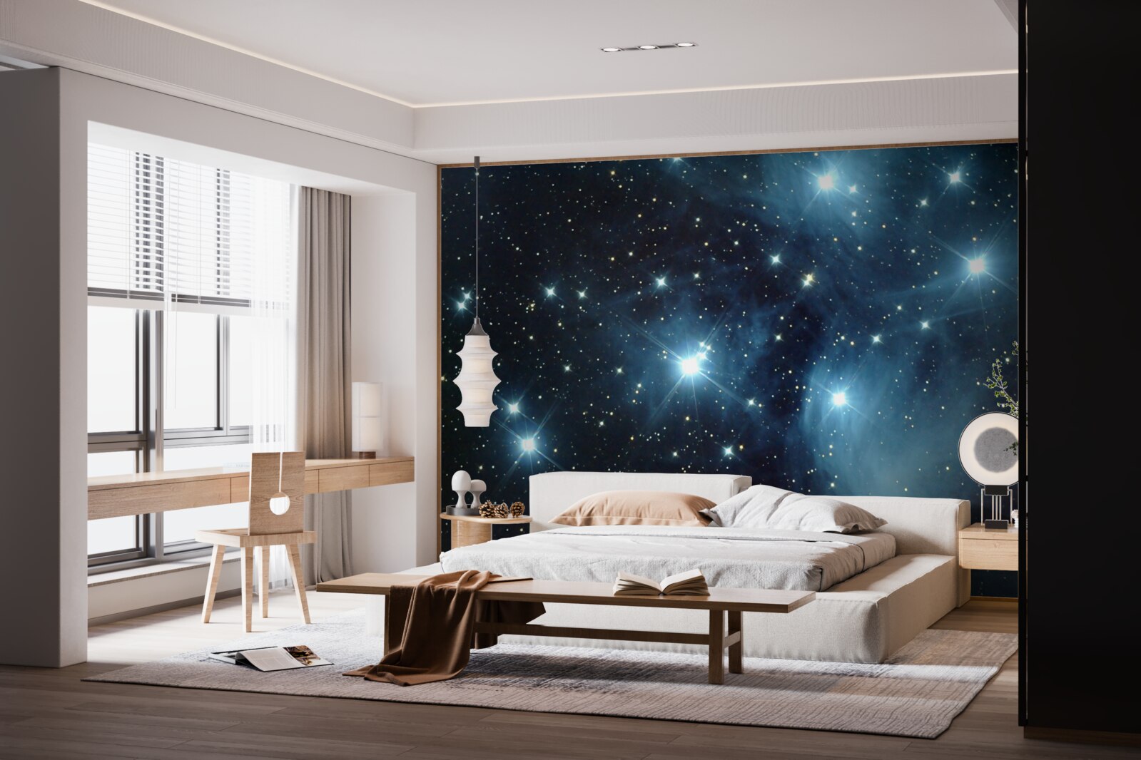 Fototapeta nebeských telies v nebeských galaxiách