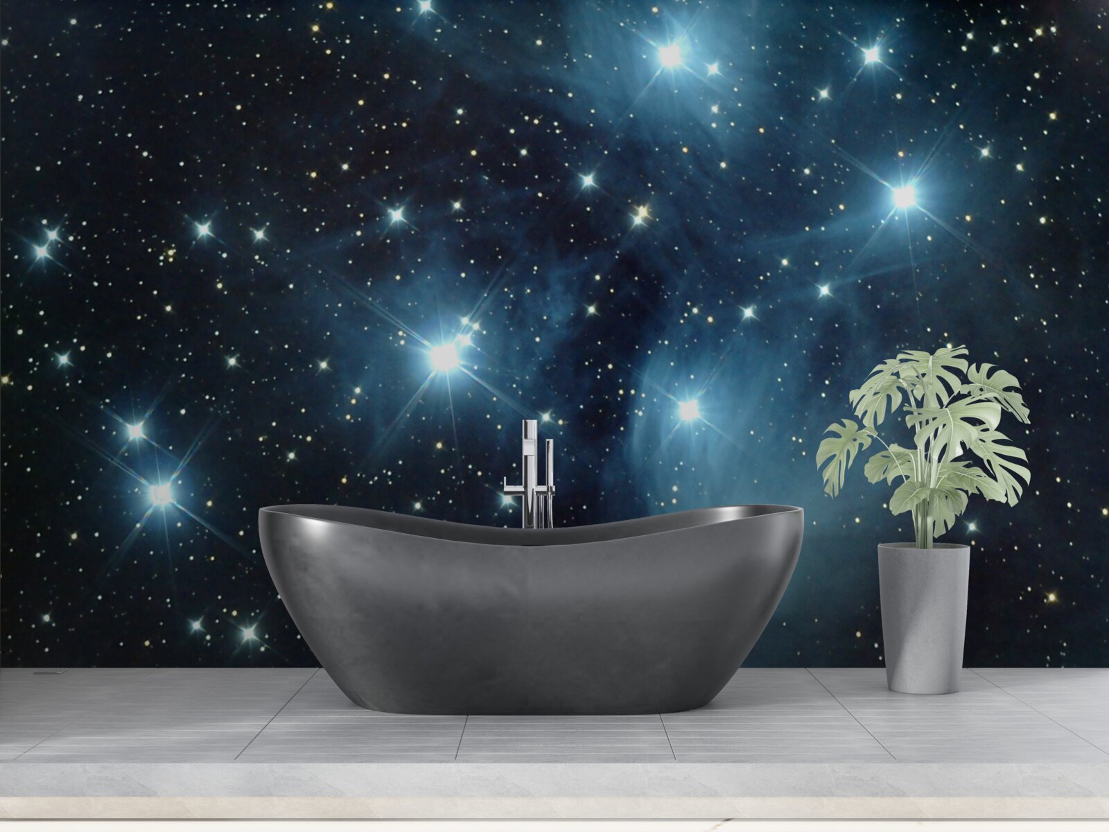 Fototapeta nebeských telies v nebeských galaxiách