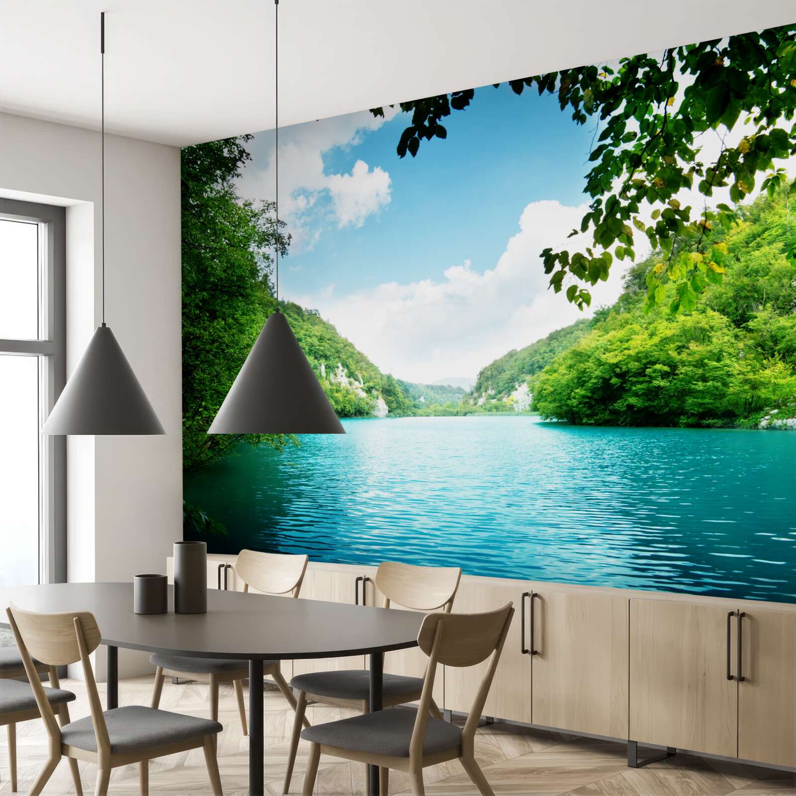 Fototapeta azúrové vody a smaragdové strovy