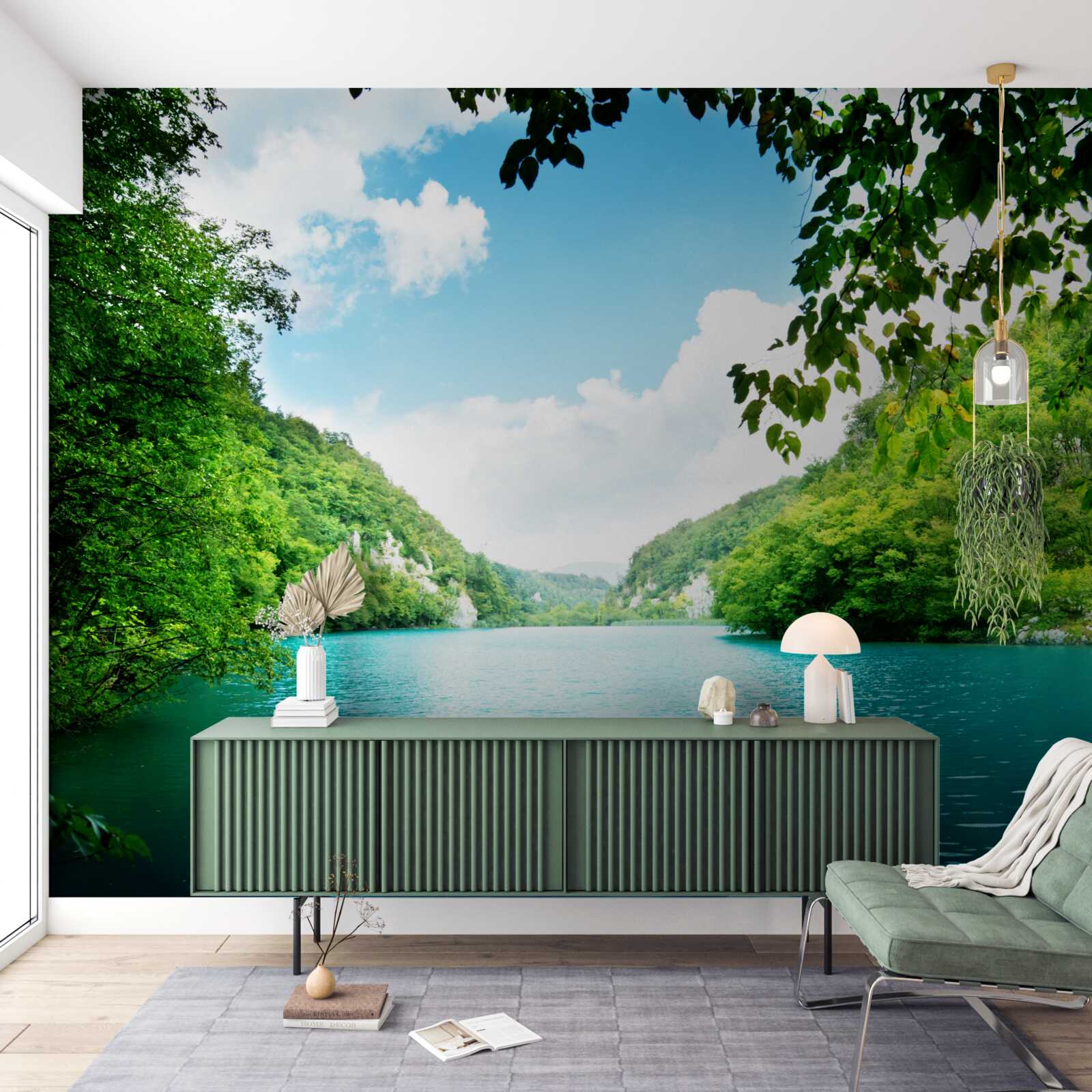 Fototapeta azúrové vody a smaragdové strovy