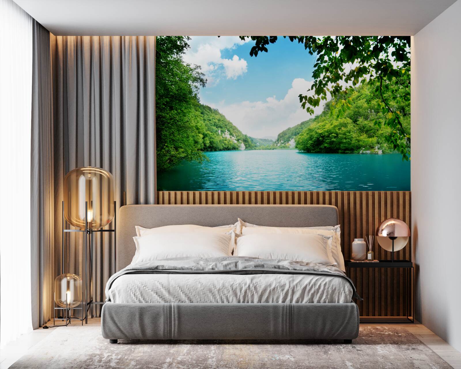 Fototapeta azúrové vody a smaragdové strovy