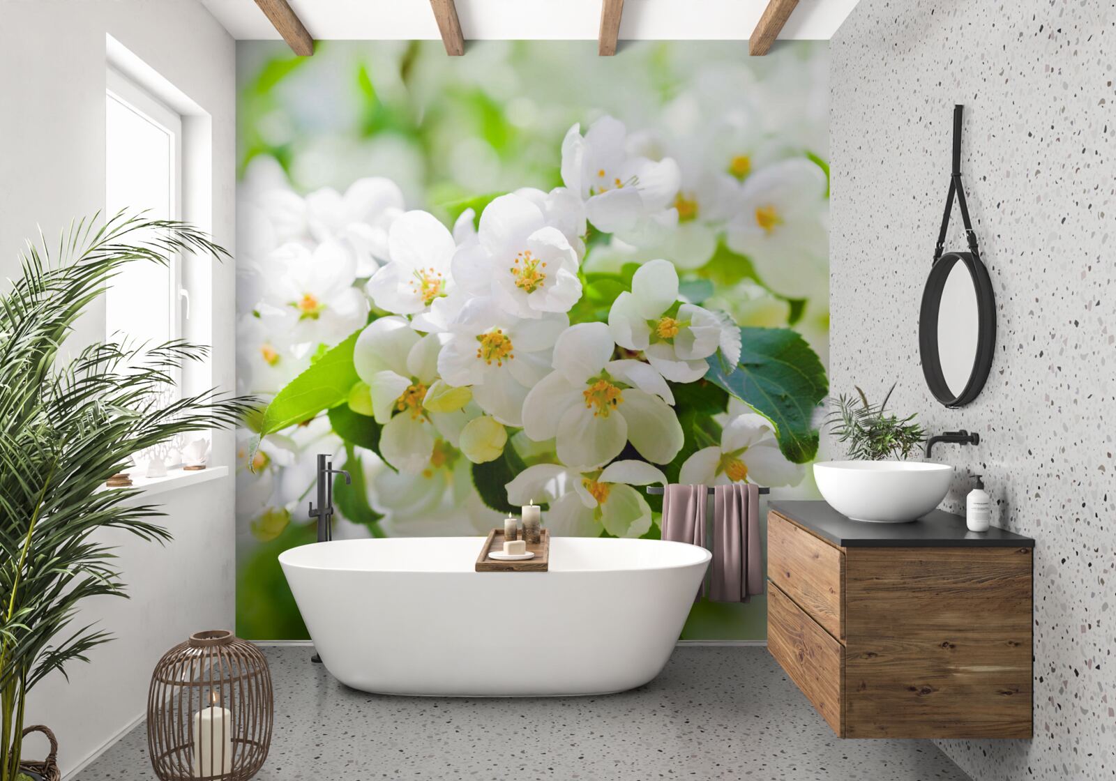 Fototapeta kvety jazzu s príjemnou vôňou