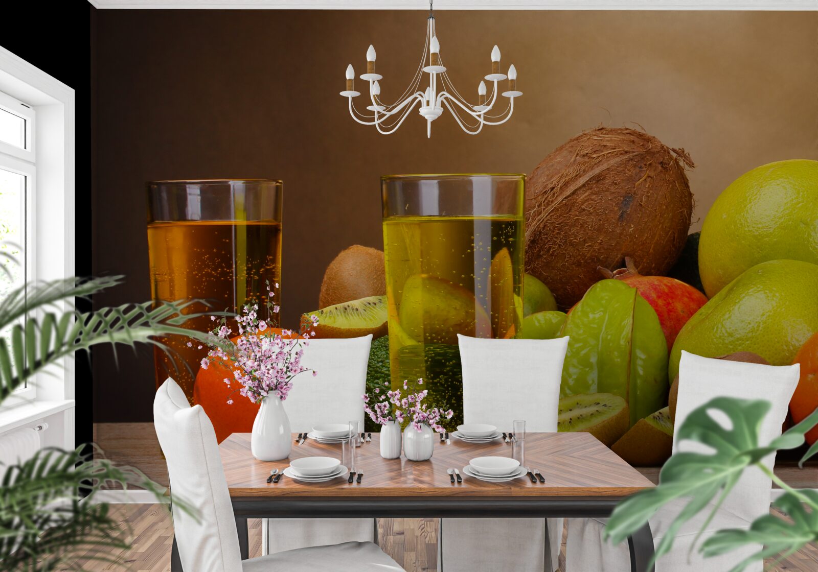 Fototapeta chladiace nápoje na báze exotického ovocia