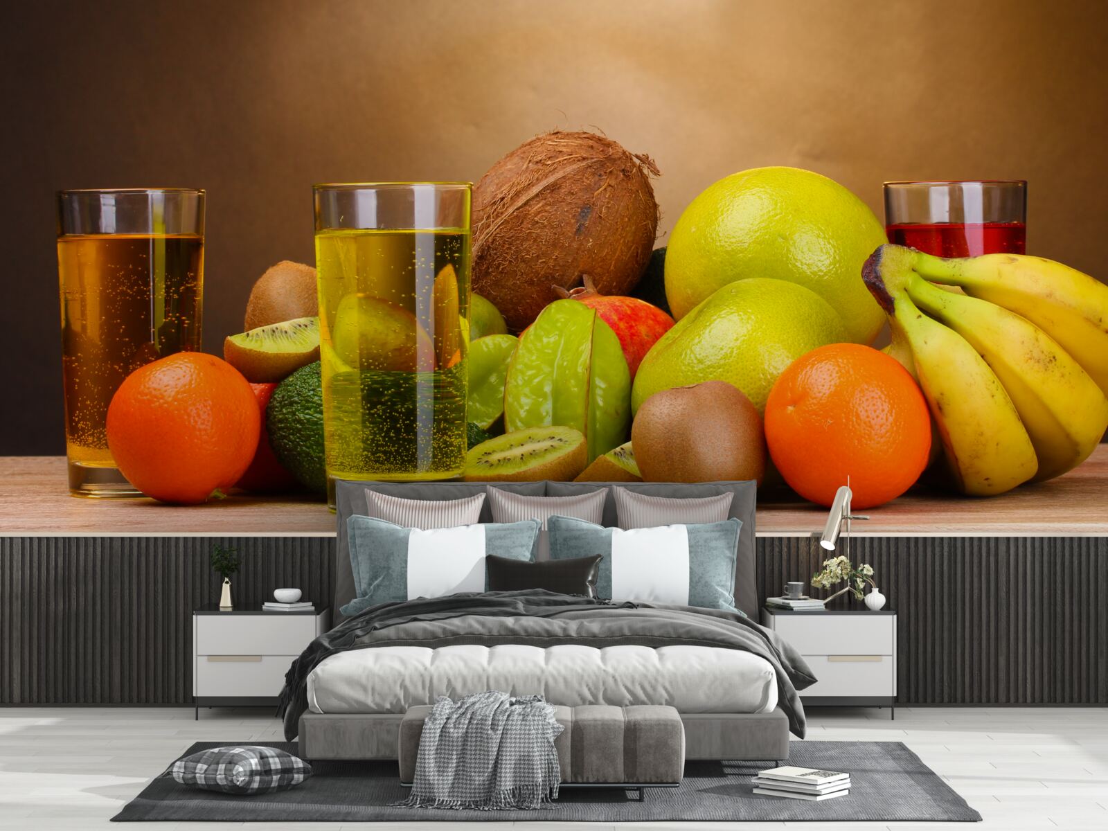 Fototapeta chladiace nápoje na báze exotického ovocia