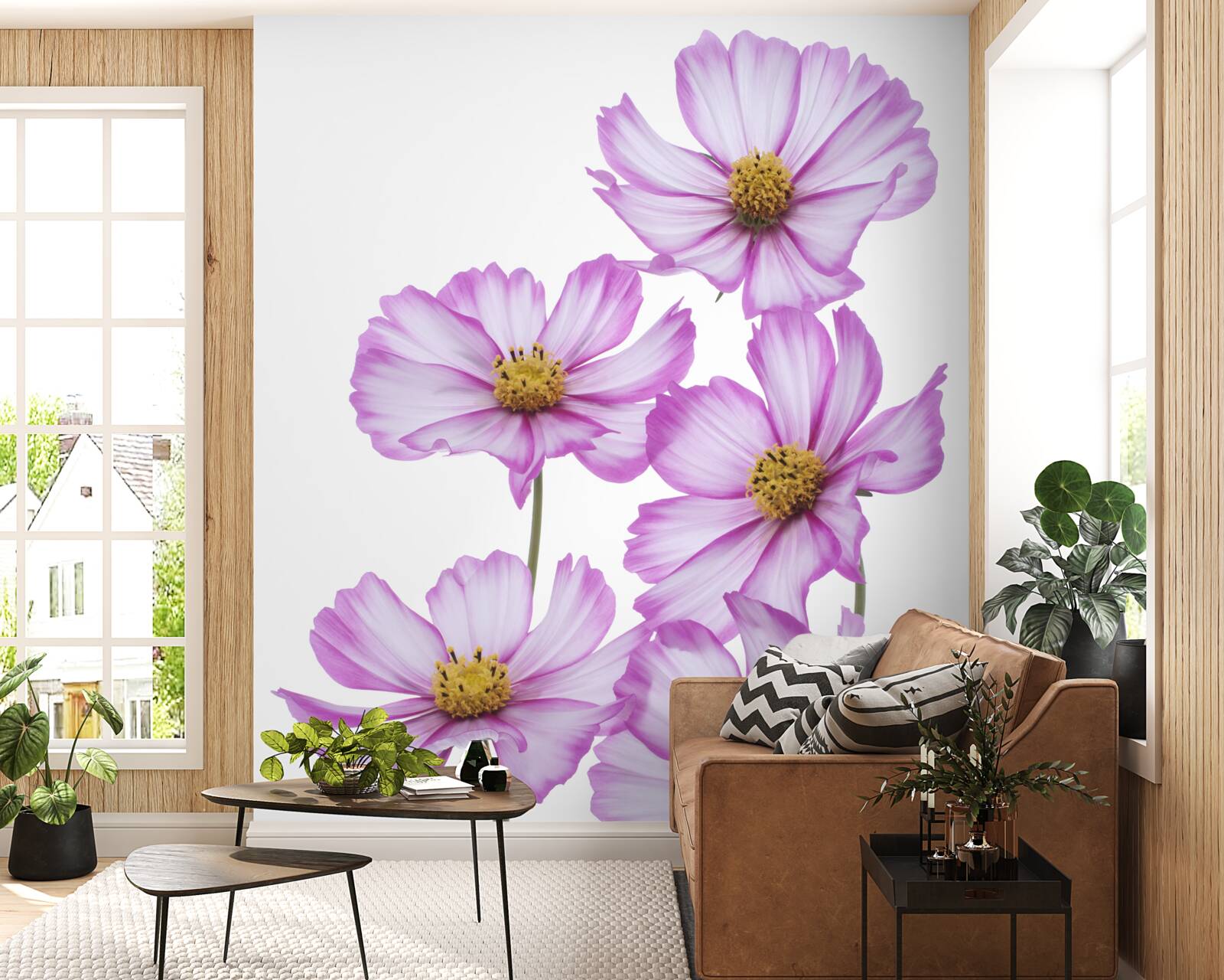 Fototapeta pôvabné orgovánové kvety na lúke