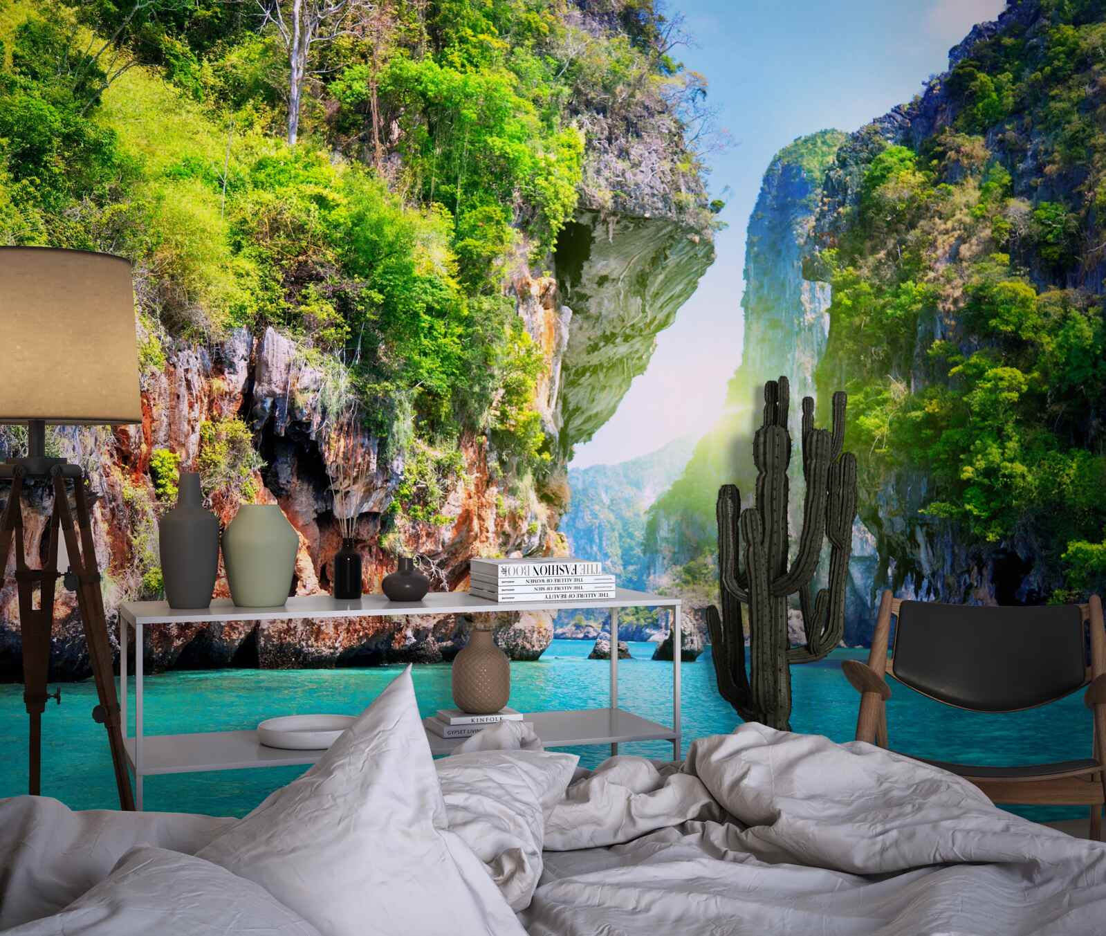 Fototapeta zelené thajské plávajúce otovy