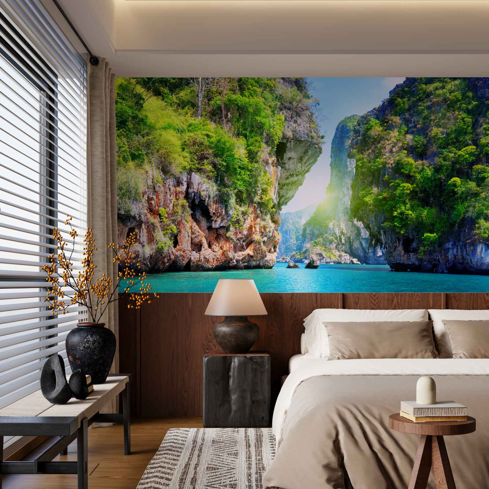 Fototapeta zelené thajské plávajúce otovy