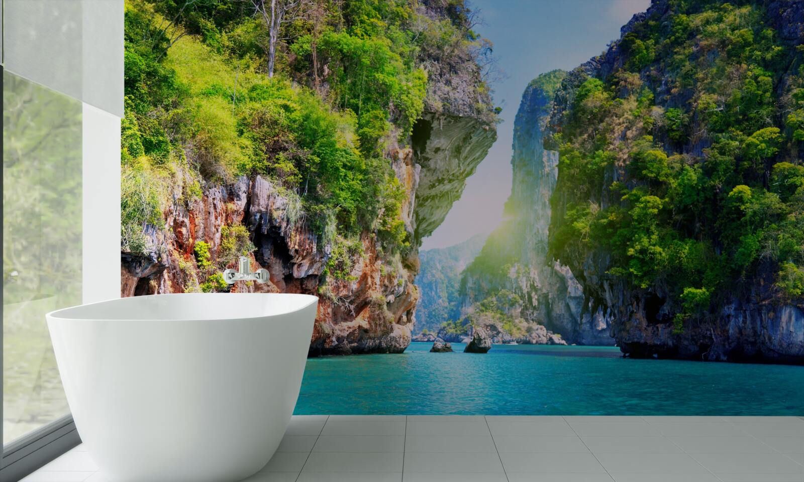 Fototapeta zelené thajské plávajúce otovy