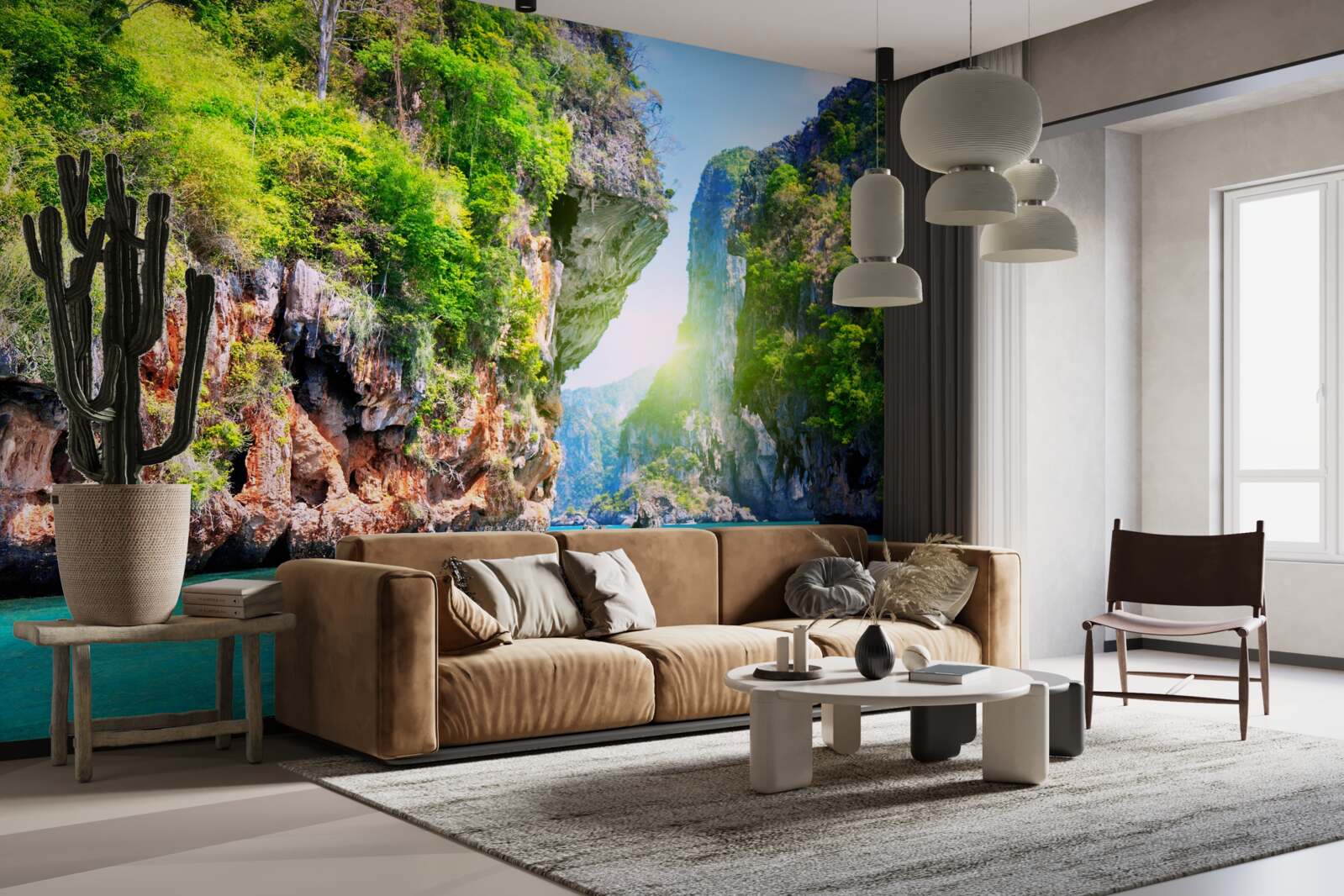 Fototapeta zelené thajské plávajúce otovy