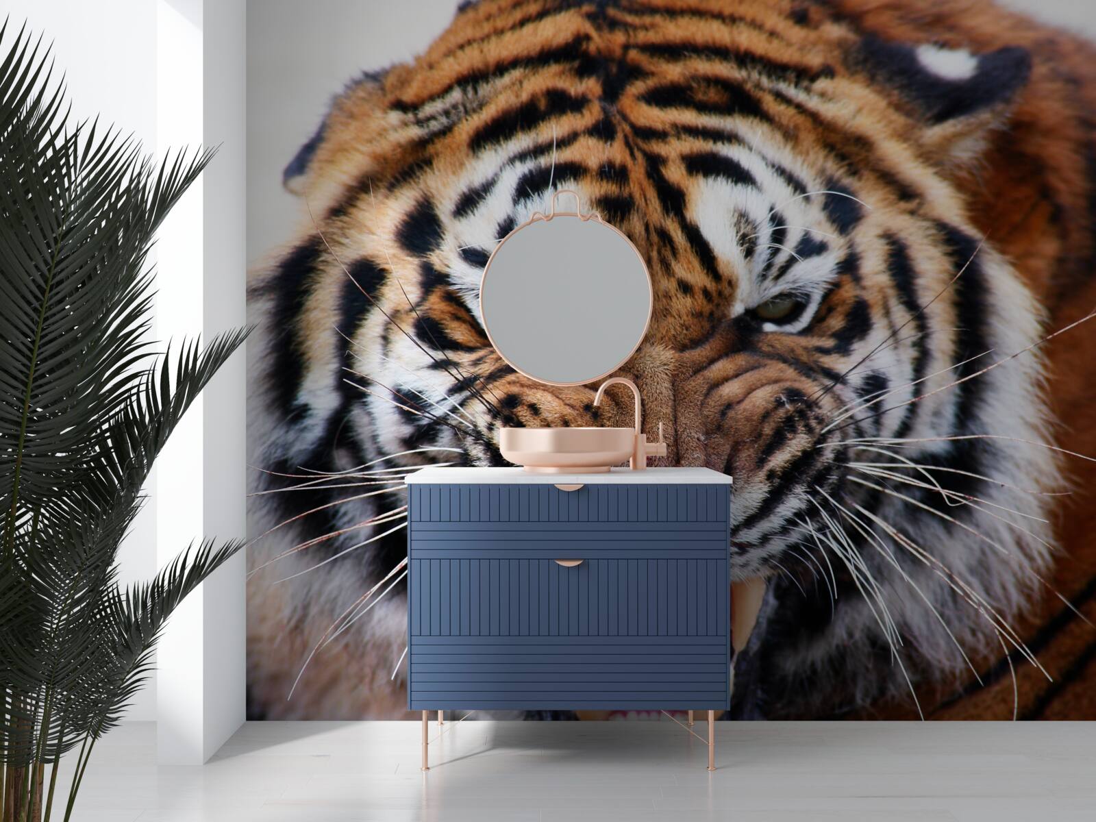 Fototapeta rev nahnevaný dospelý tiger