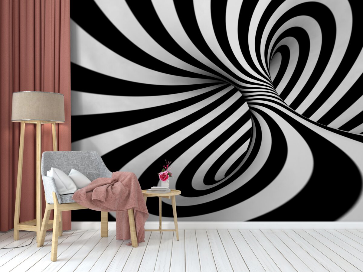 Fototapeta biela a jemné odtiene nekonečna