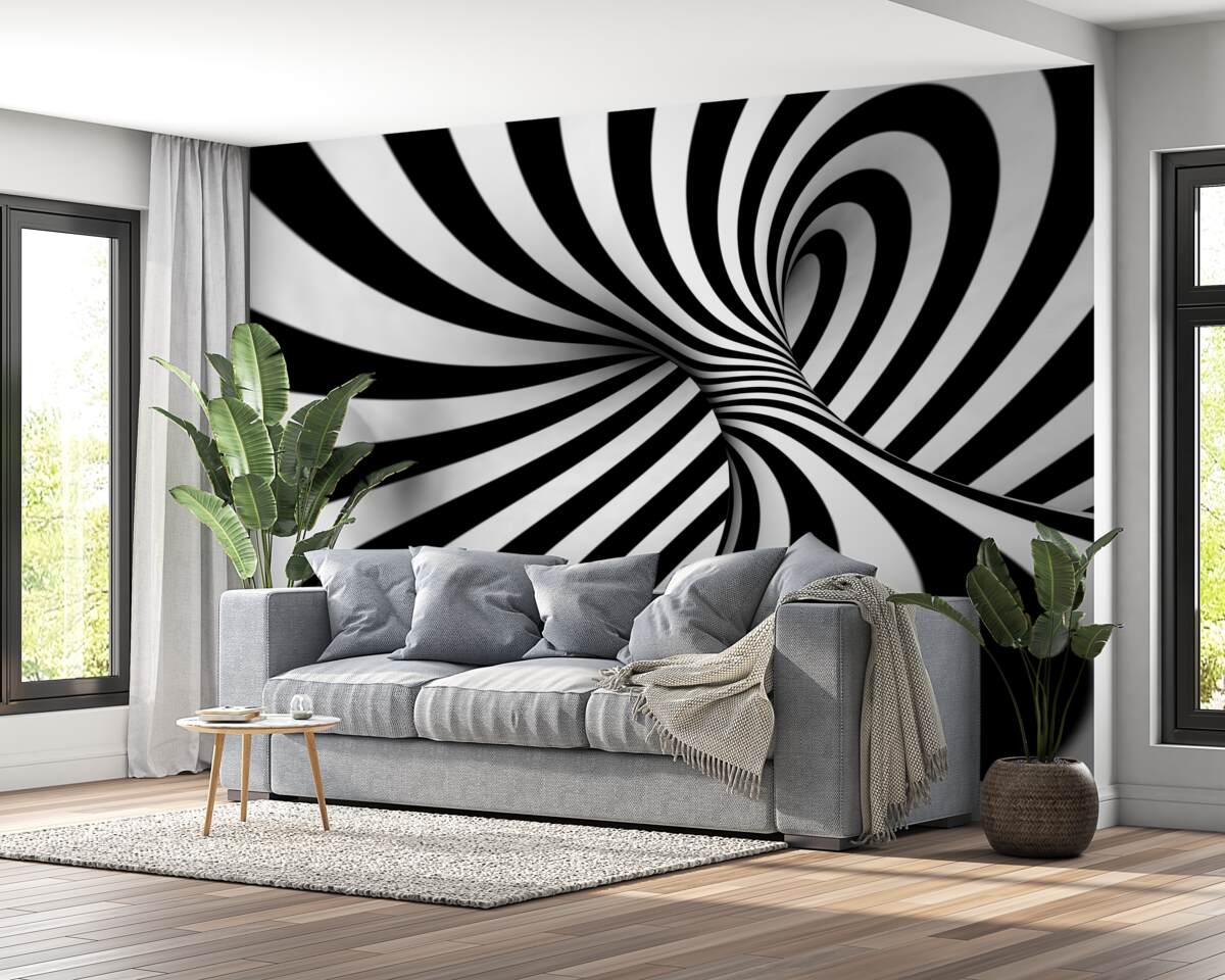 Fototapeta biela a jemné odtiene nekonečna