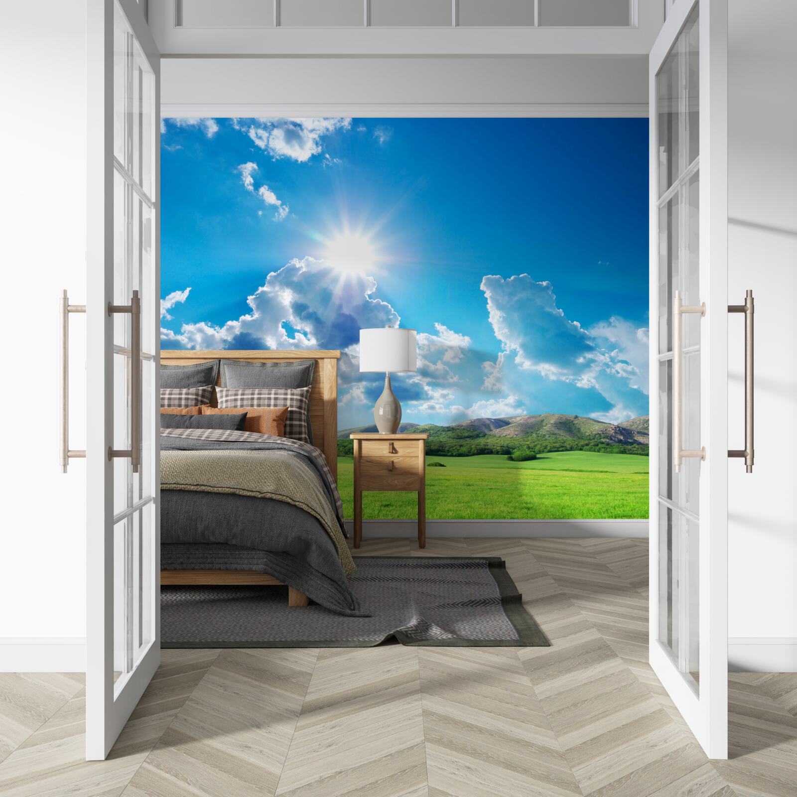 Fototapeta ľahký letný dizajn pre lukea