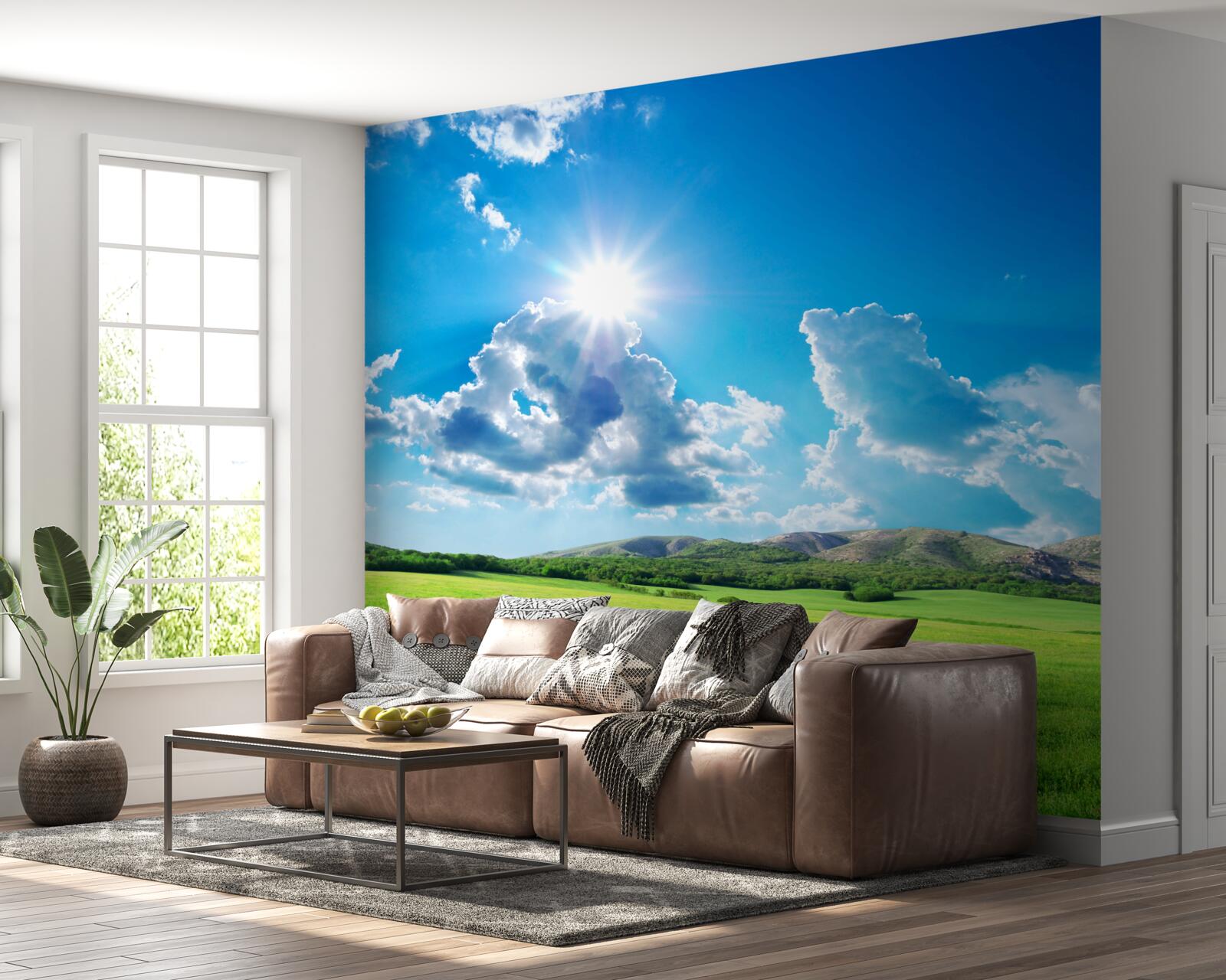 Fototapeta ľahký letný dizajn pre lukea