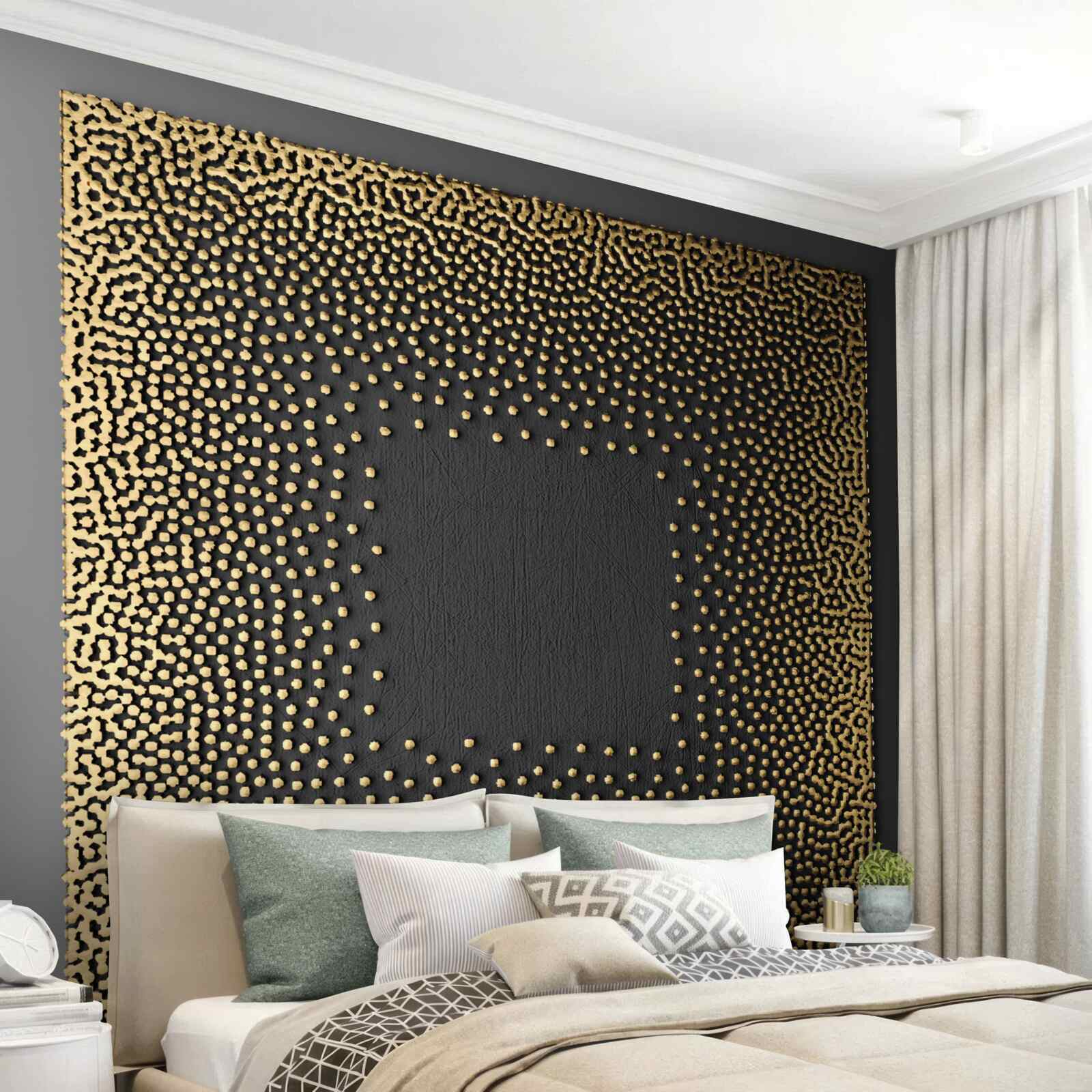 Fototapeta invertovaný počítačový čip