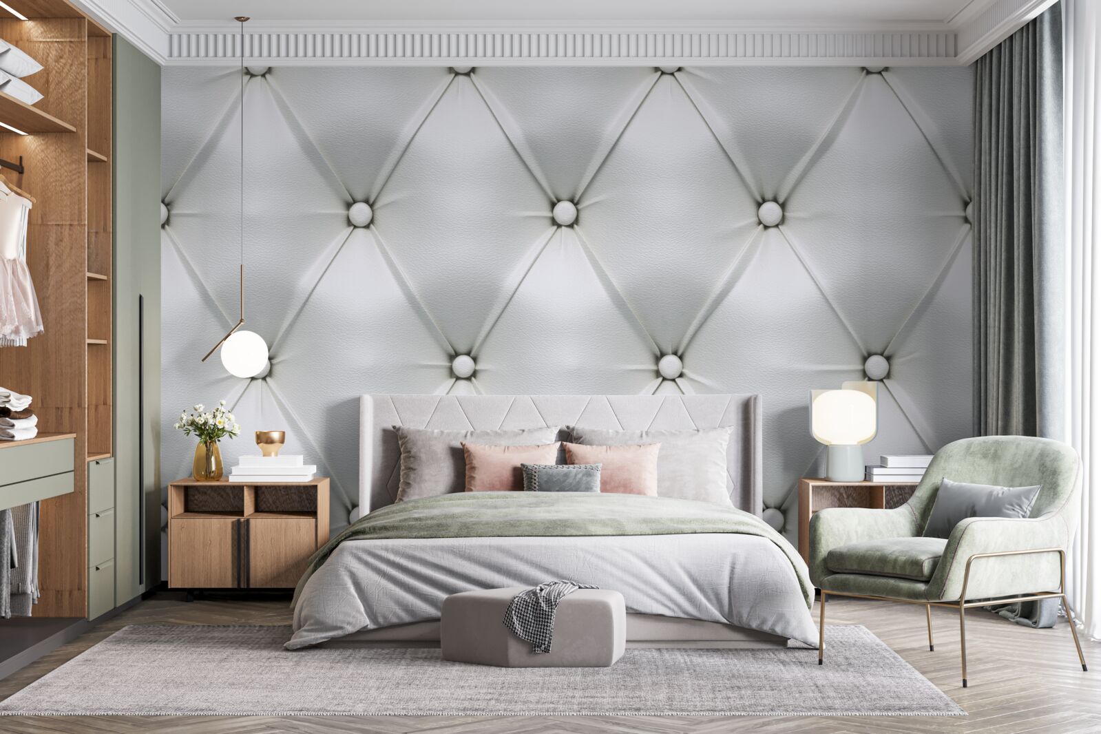 Fototapeta Textúra látok s perlami