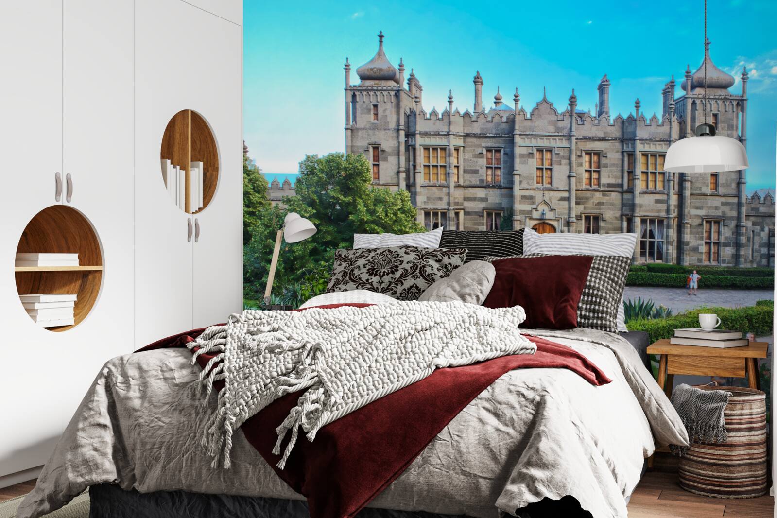 Fototapeta Worontsovský palác so záhradou vo dvore