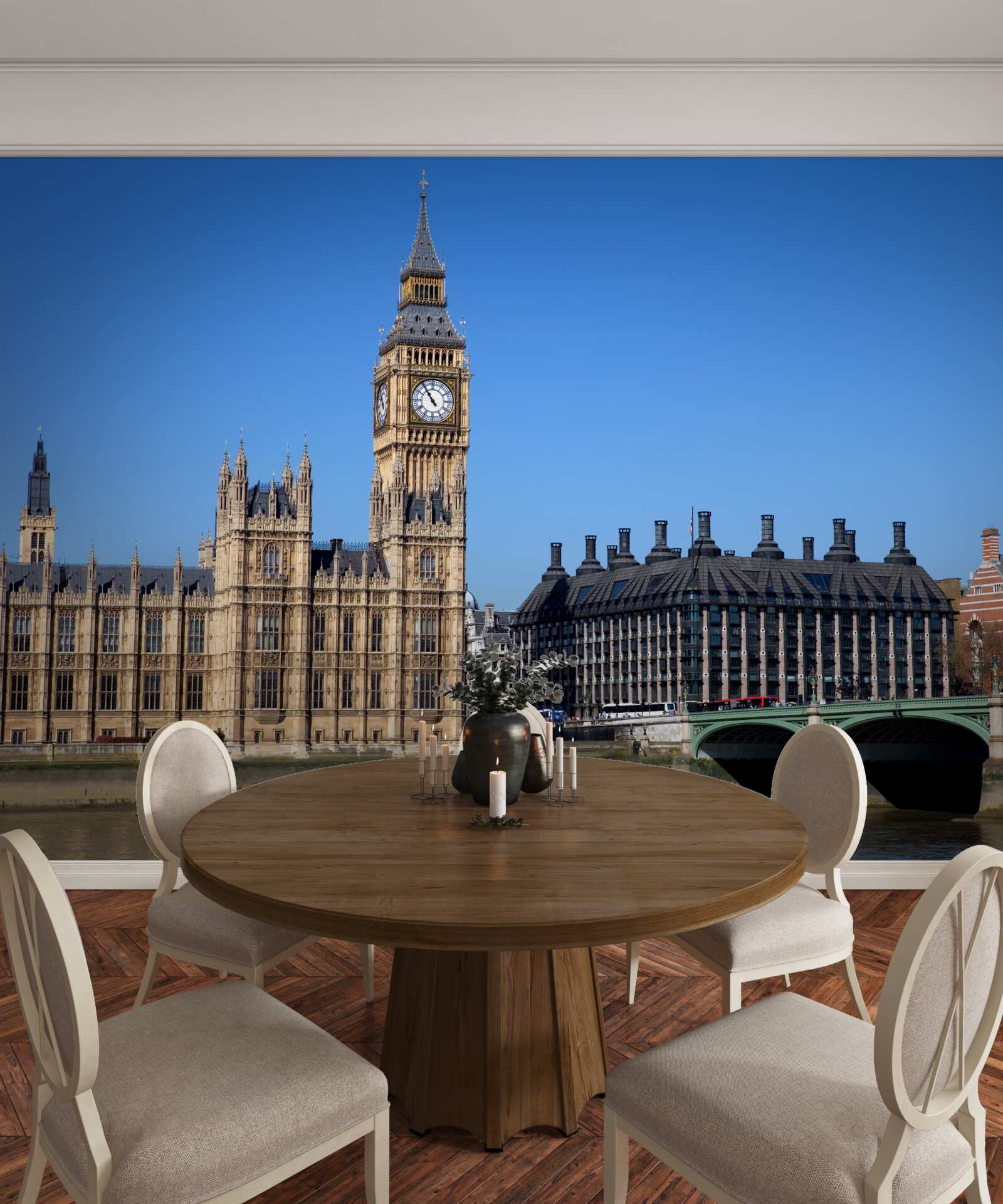 Fototapeta Parlament a Big Ben sa nachádzajú v angličtine