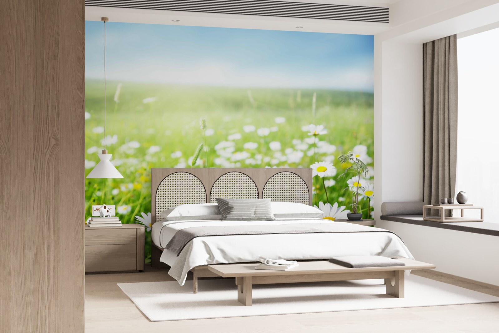 Fototapeta sedmokrásky bielky na soli