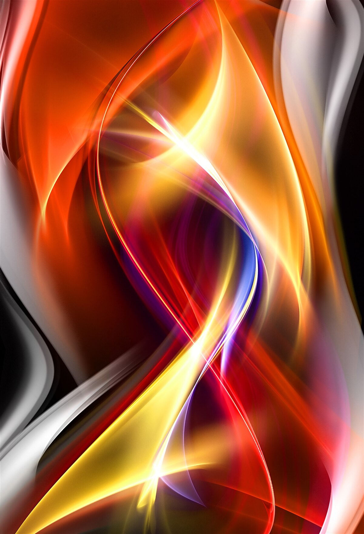 Fototapeta krásne línie s bohatými farbami