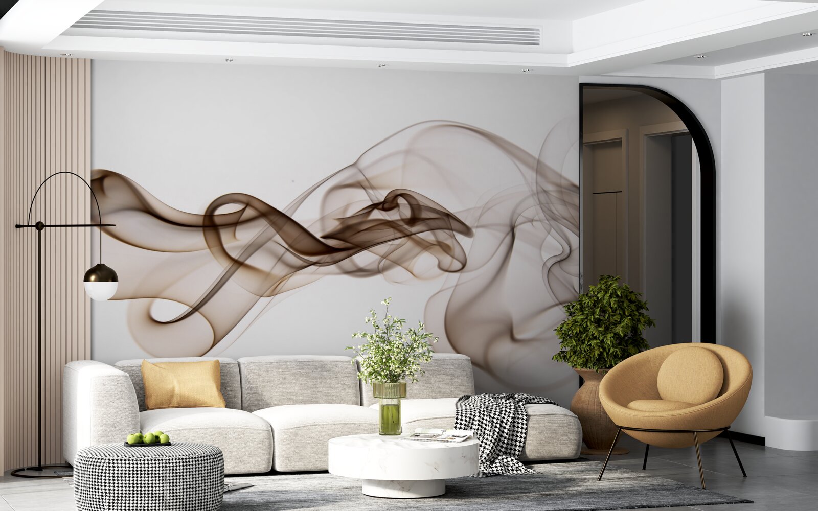 Fototapeta abstraktný kávový nápoj s mliekom