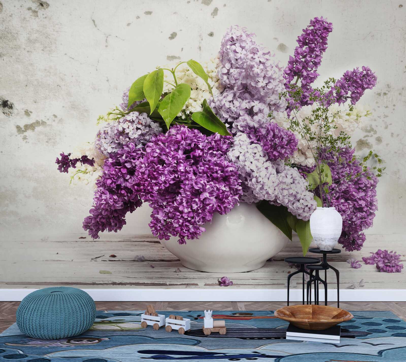 Fototapeta zväzok rôznych jarných orgovánov