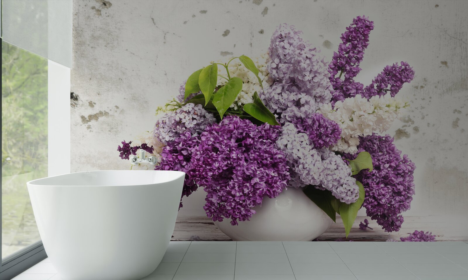 Fototapeta zväzok rôznych jarných orgovánov