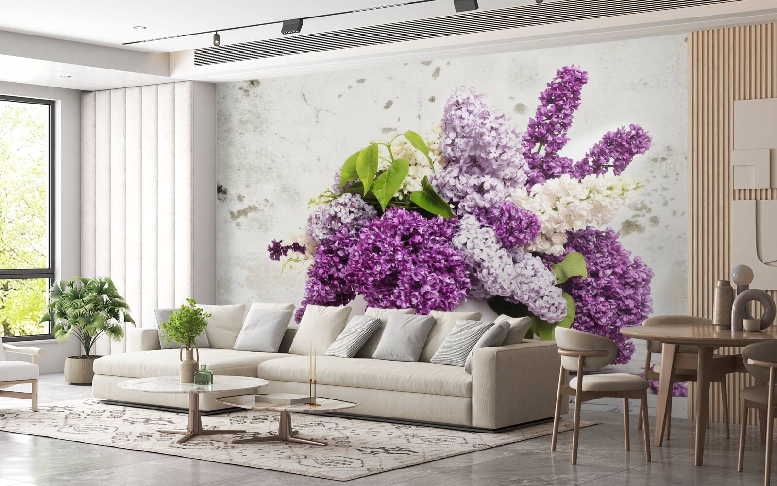 Fototapeta zväzok rôznych jarných orgovánov