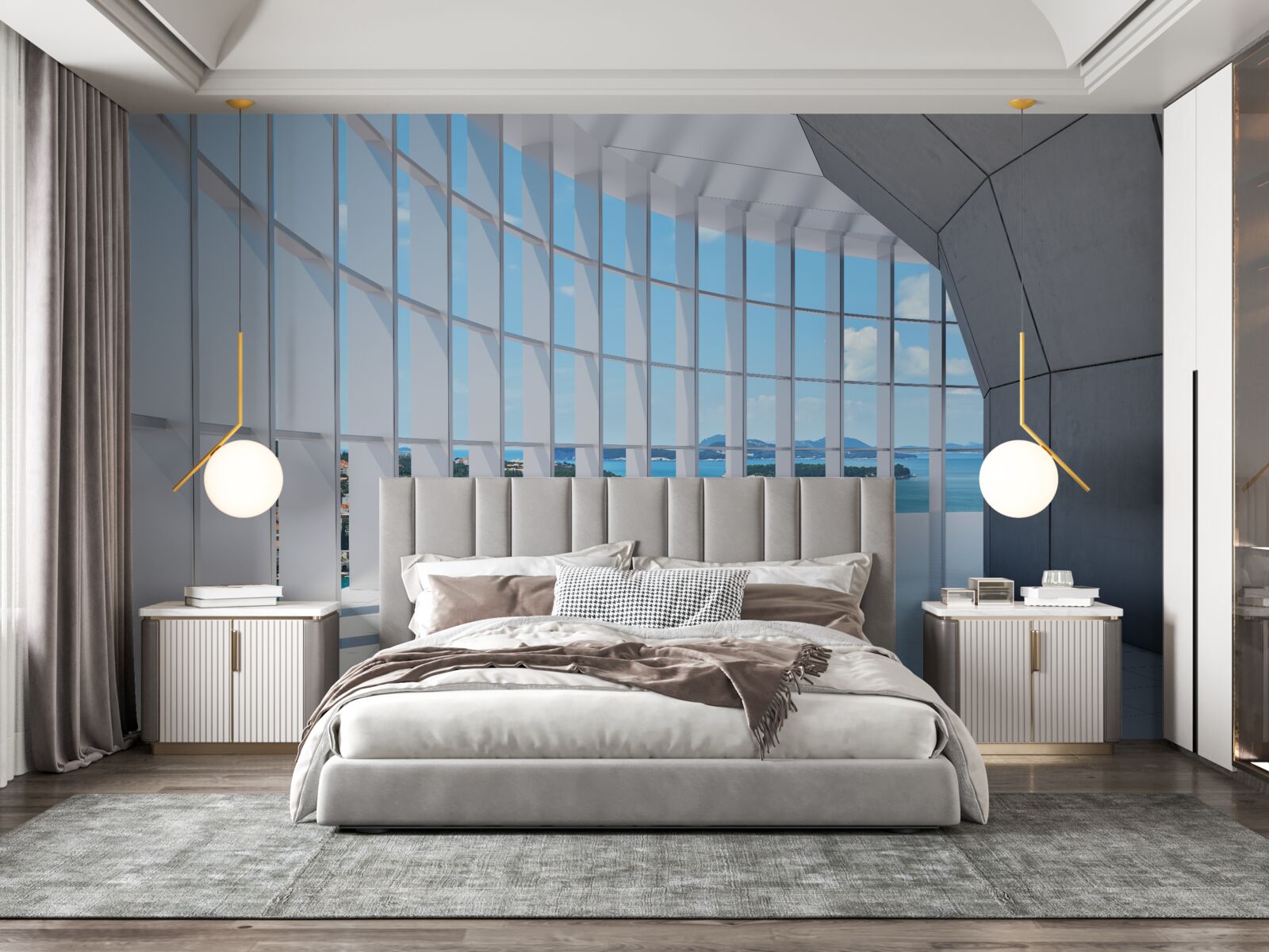 Fototapeta poďme na diaľky s atraktívnym výhľadom