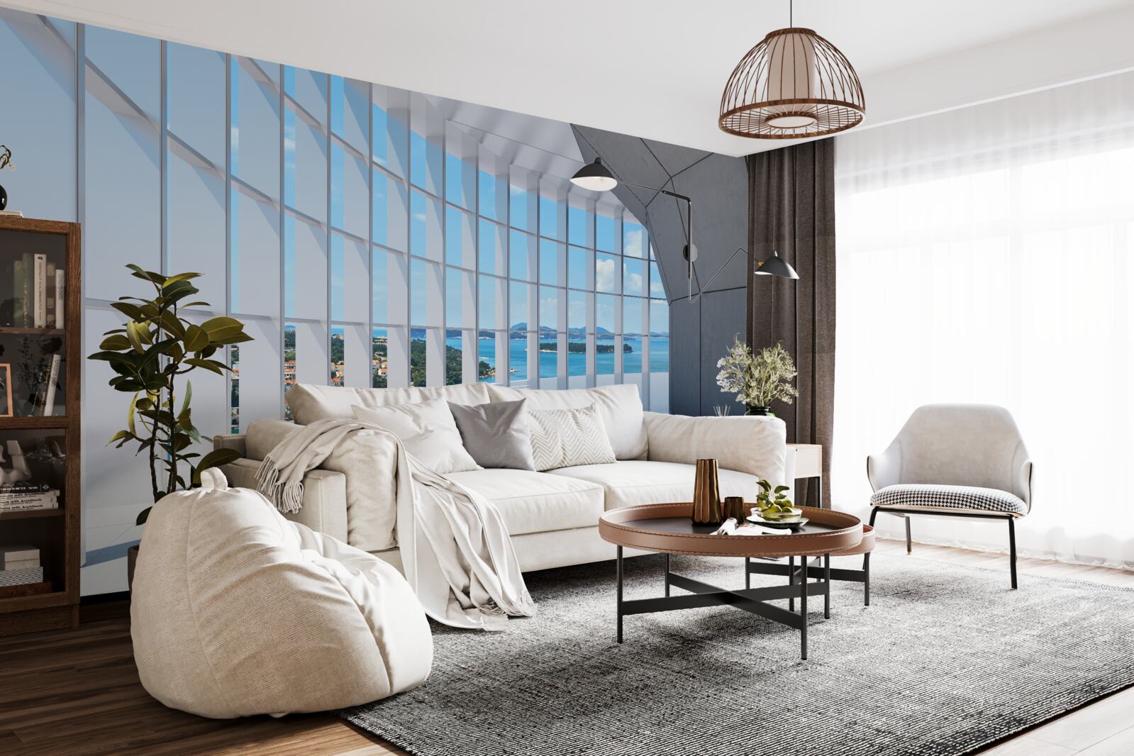 Fototapeta poďme na diaľky s atraktívnym výhľadom