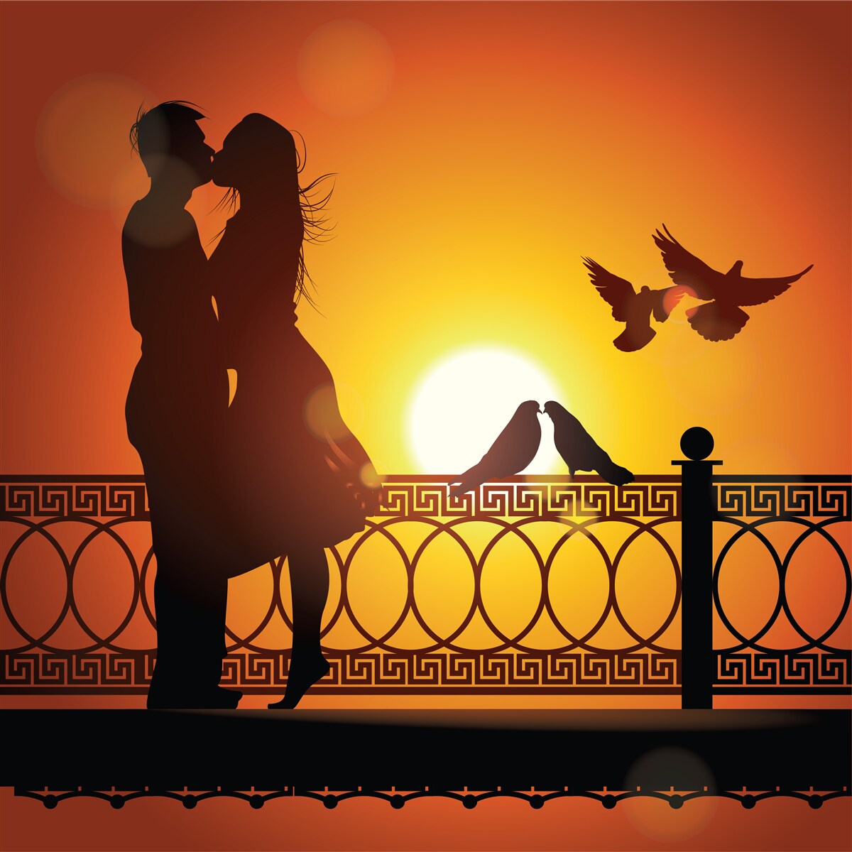 Fototapeta milenci vymieňajú svojich bohov za stratu soli