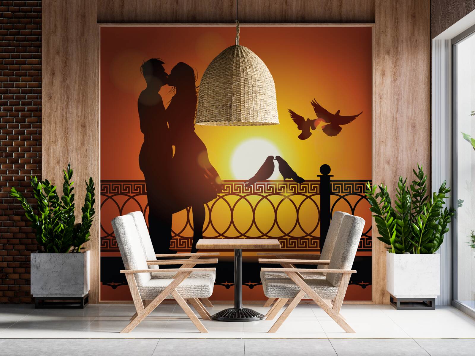 Fototapeta milenci vymieňajú svojich bohov za stratu soli