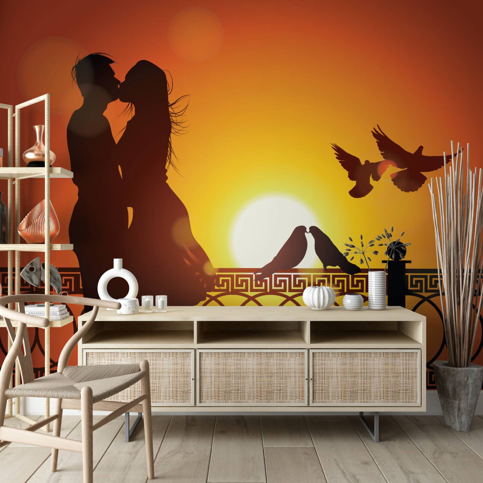 Fototapeta milenci vymieňajú svojich bohov za stratu soli