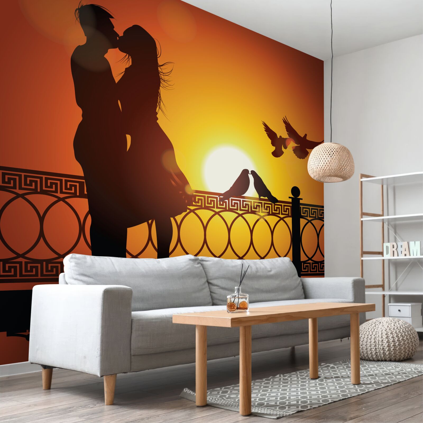 Fototapeta milenci vymieňajú svojich bohov za stratu soli