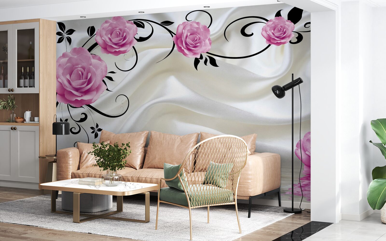 Fototapeta fialové púčiky na rôznych farmách