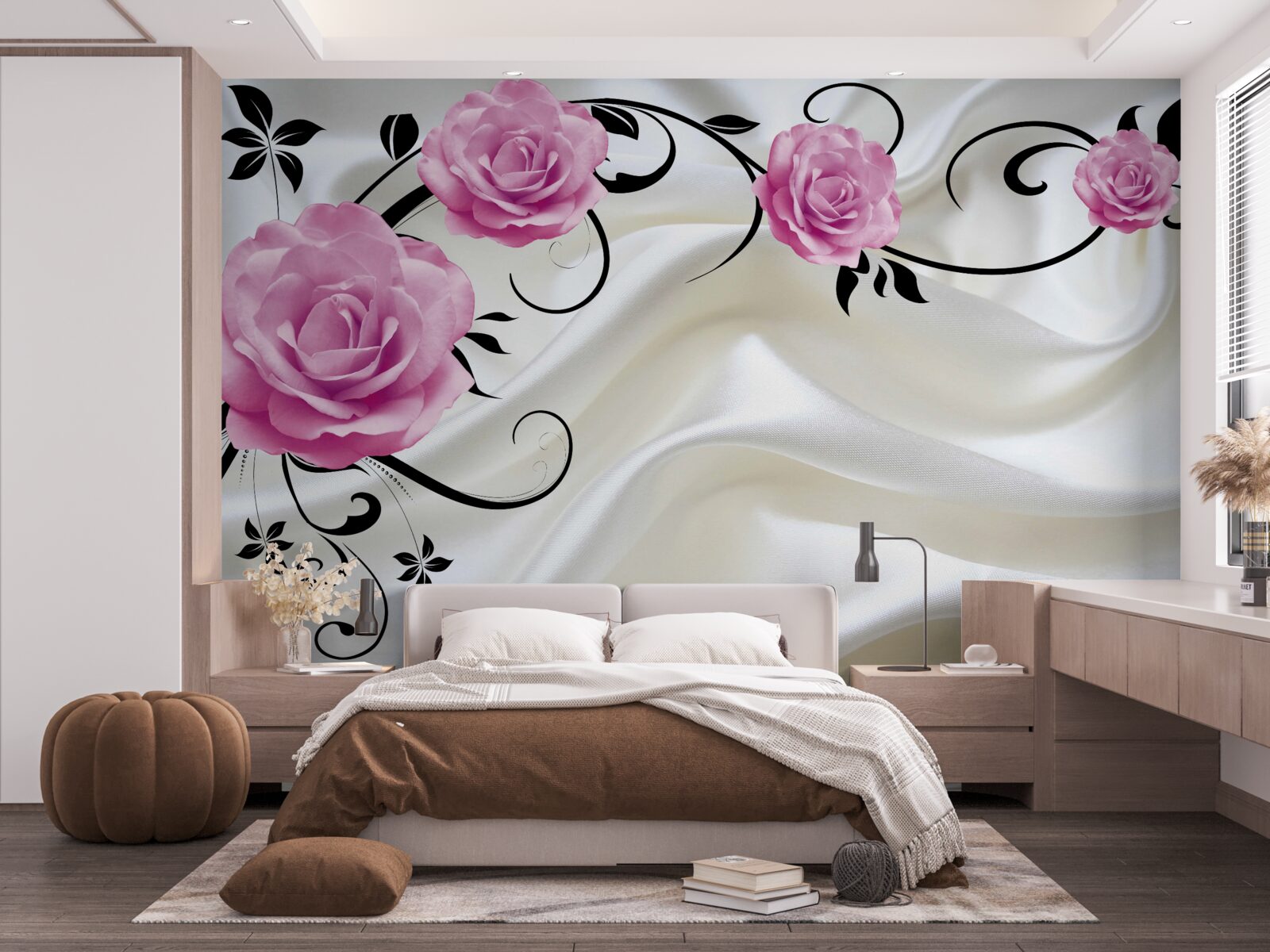 Fototapeta fialové púčiky na rôznych farmách