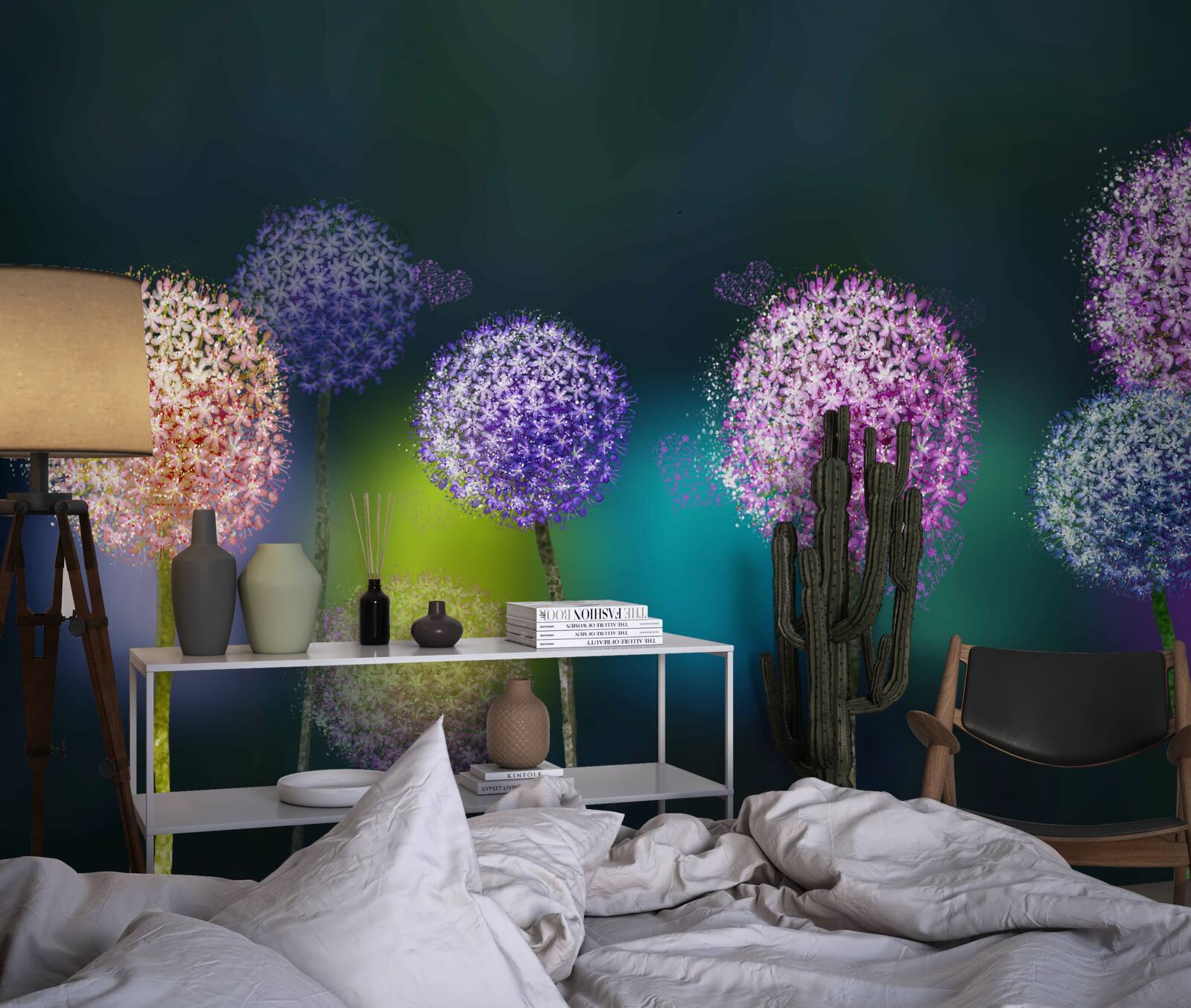 Fototapeta abstrakcie farieb na ruky