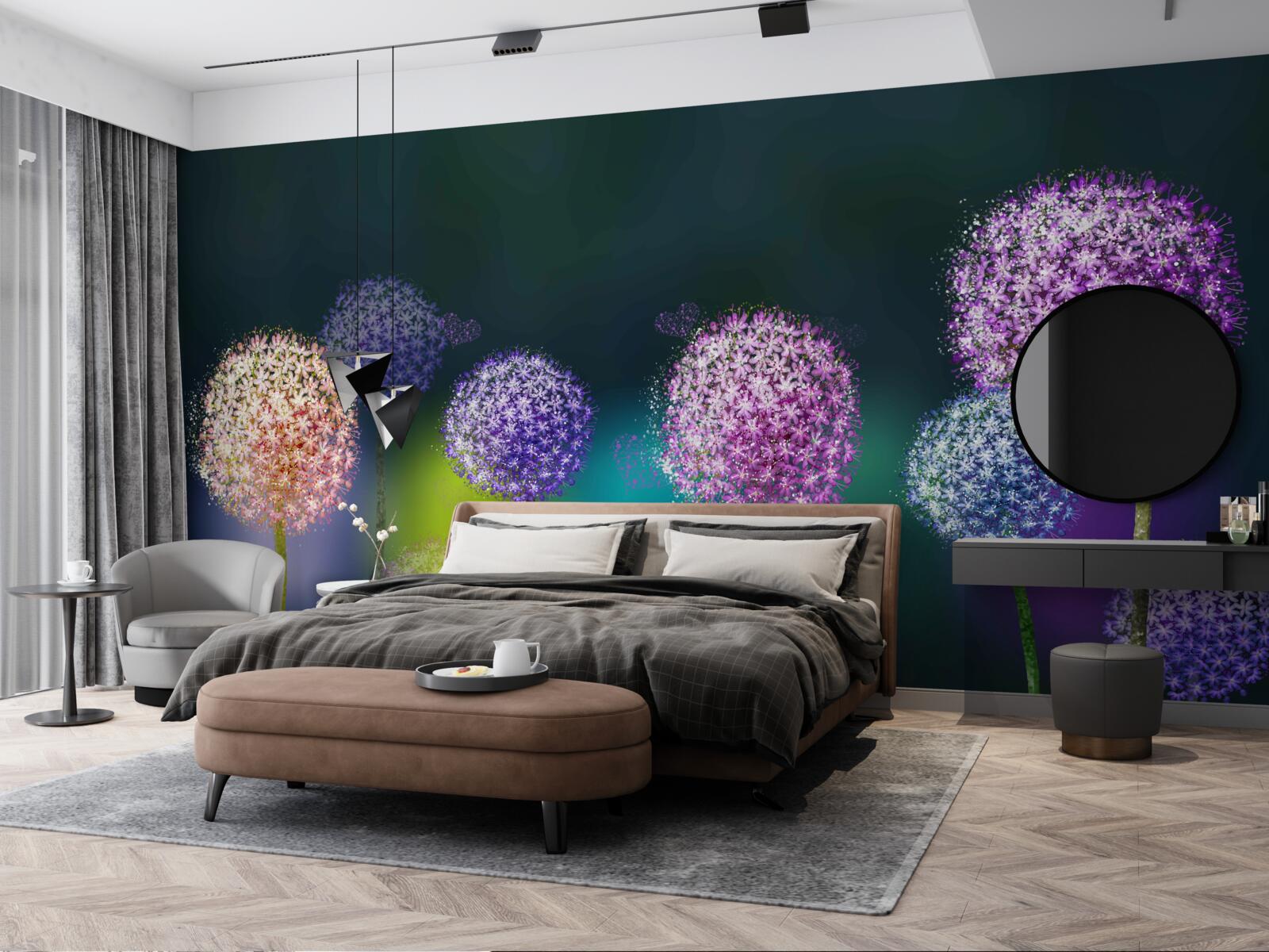 Fototapeta abstrakcie farieb na ruky