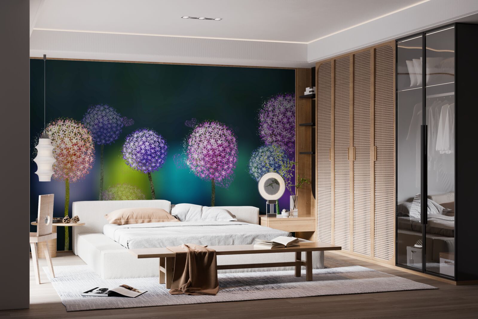 Fototapeta abstrakcie farieb na ruky