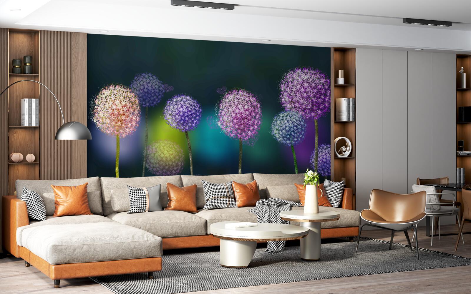 Fototapeta abstrakcie farieb na ruky