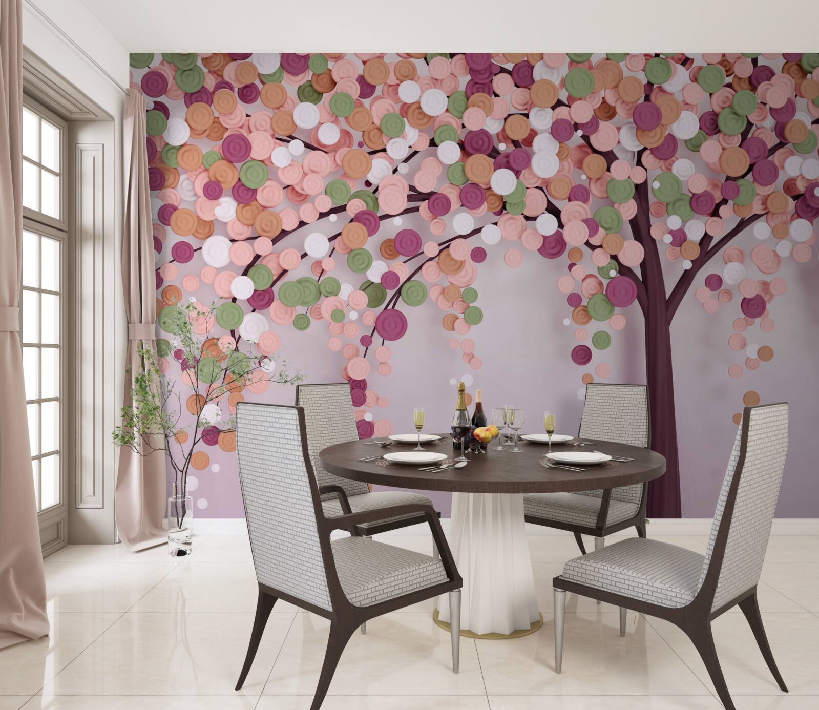 Fototapeta abstraktný jesenný svah