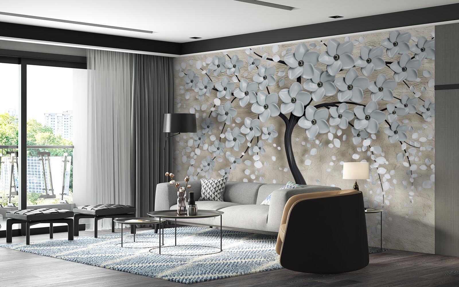 Fototapeta bujný strmý